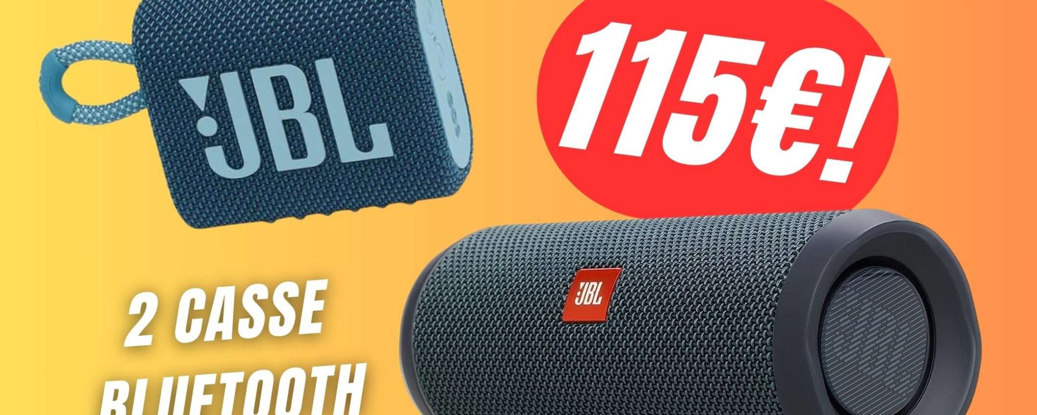 2 Casse Bluetooth JBL in sconto? Sì grazie alla nuova offerta Amazon!