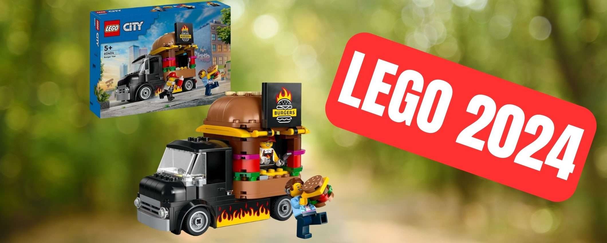 Il nuovo set LEGO Furgone degli Hamburger è a soli 18,99€ su Amazon