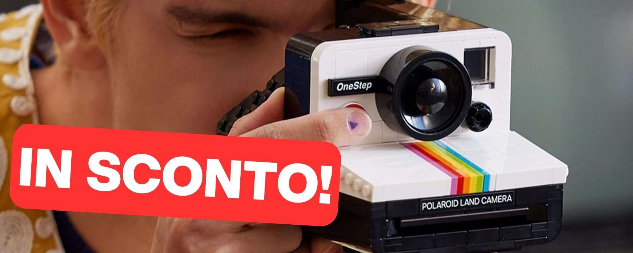 La nuova LEGO Polaroid è subito IN OFFERTA su Amazon