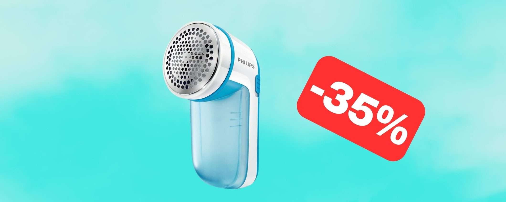 Levapelucchi Philips in SUPER OFFERTA: i vestiti tornano come nuovi