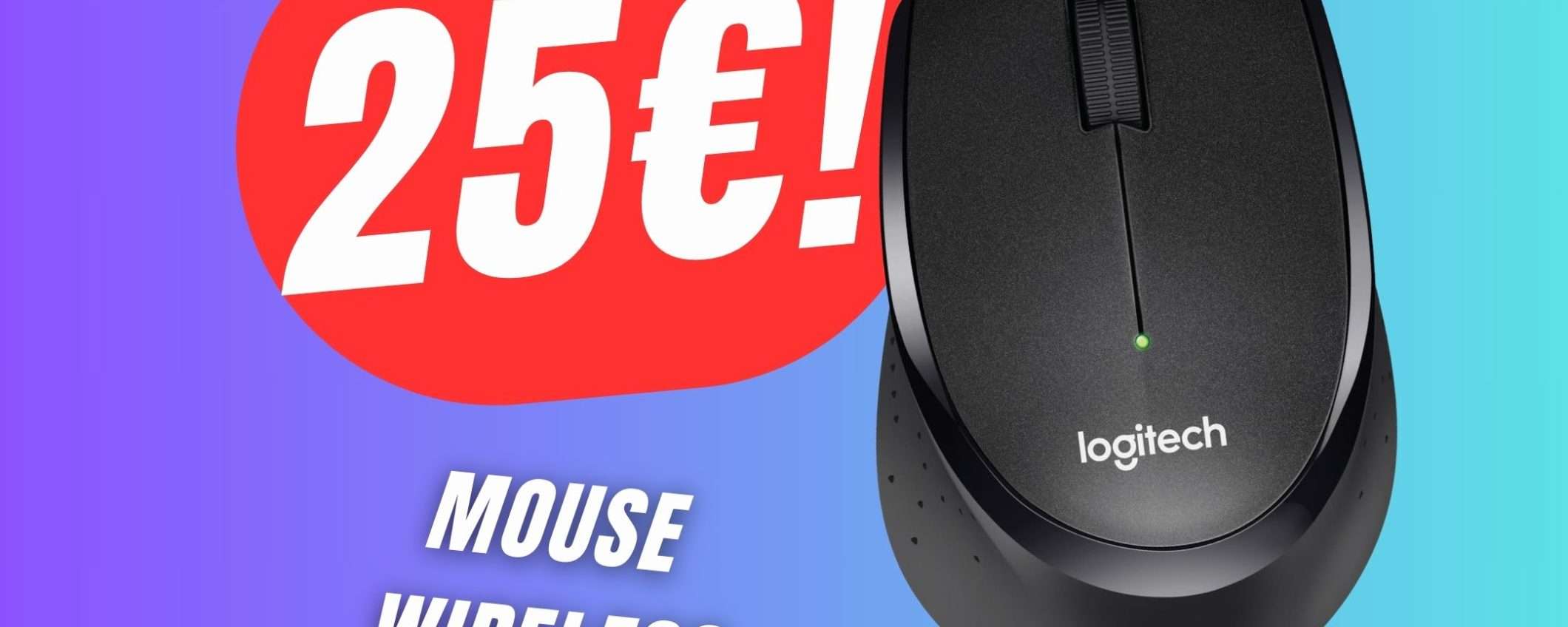 Questo Mouse è Wireless, Silenzioso e super comodo! (e SCONTATO)