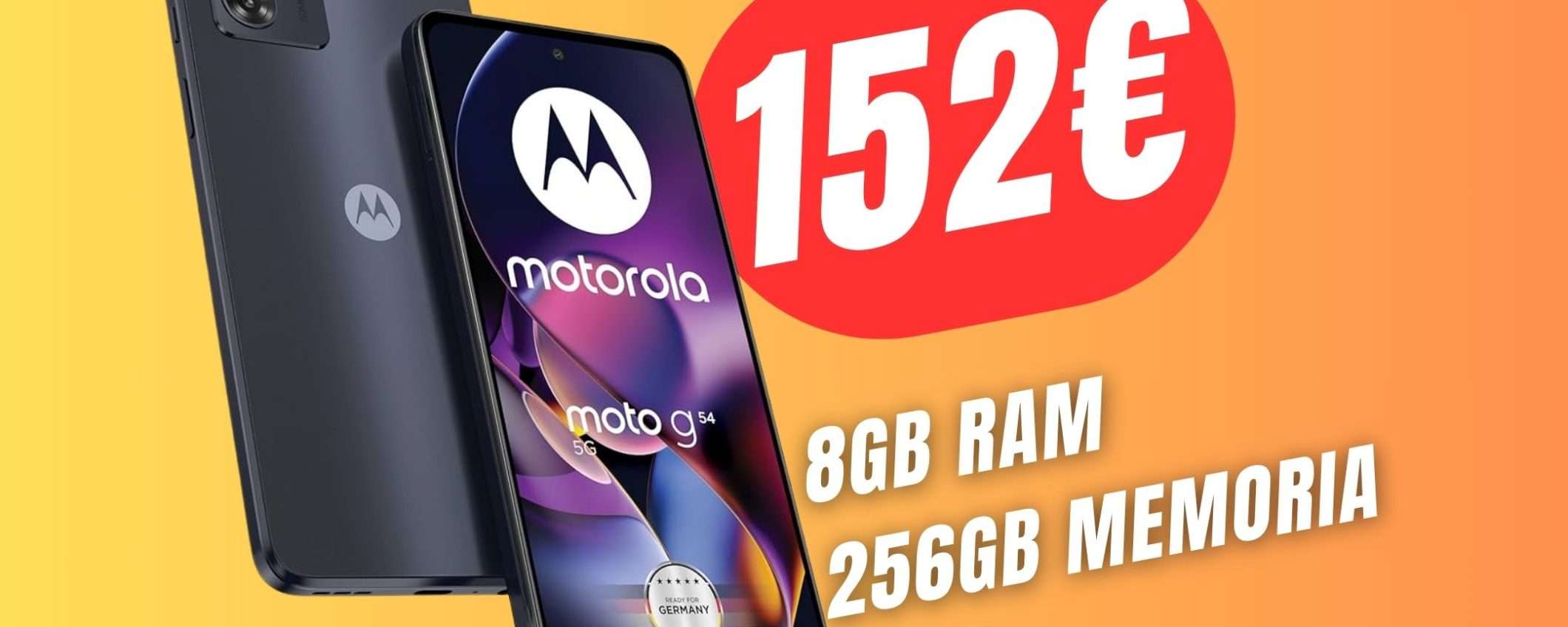 PREZZO PAZZESCO per lo Smartphone Motorola con 256GB di memoria e 8GB di RAM!