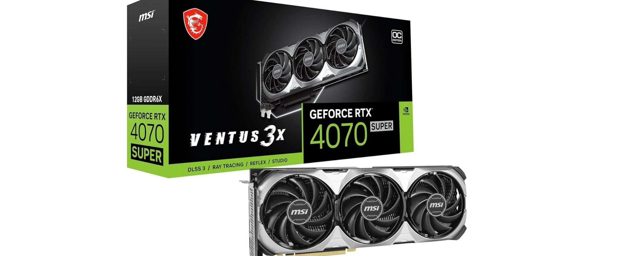 La nuova NVIDIA RTX 4070 Super è su Amazon: tanta potenza e un OTTIMO PREZZO