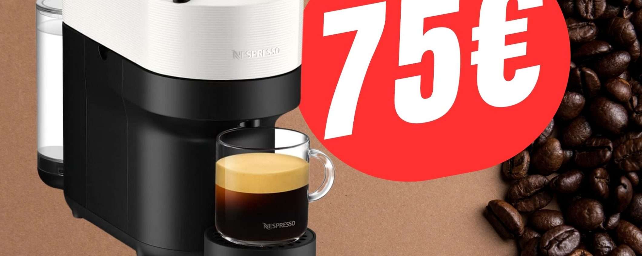 L'ottima Macchina da Caffè Nespresso CROLLA di prezzo!