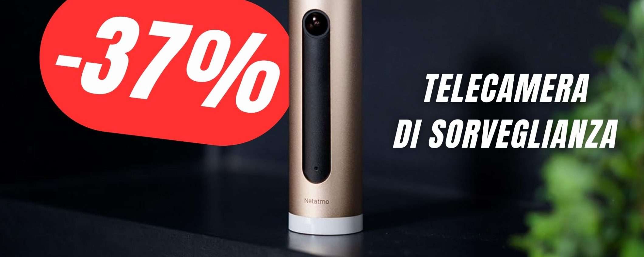 Questa Telecamera di Sorveglianza è bellissima e SCONTATISSIMA (-37%)