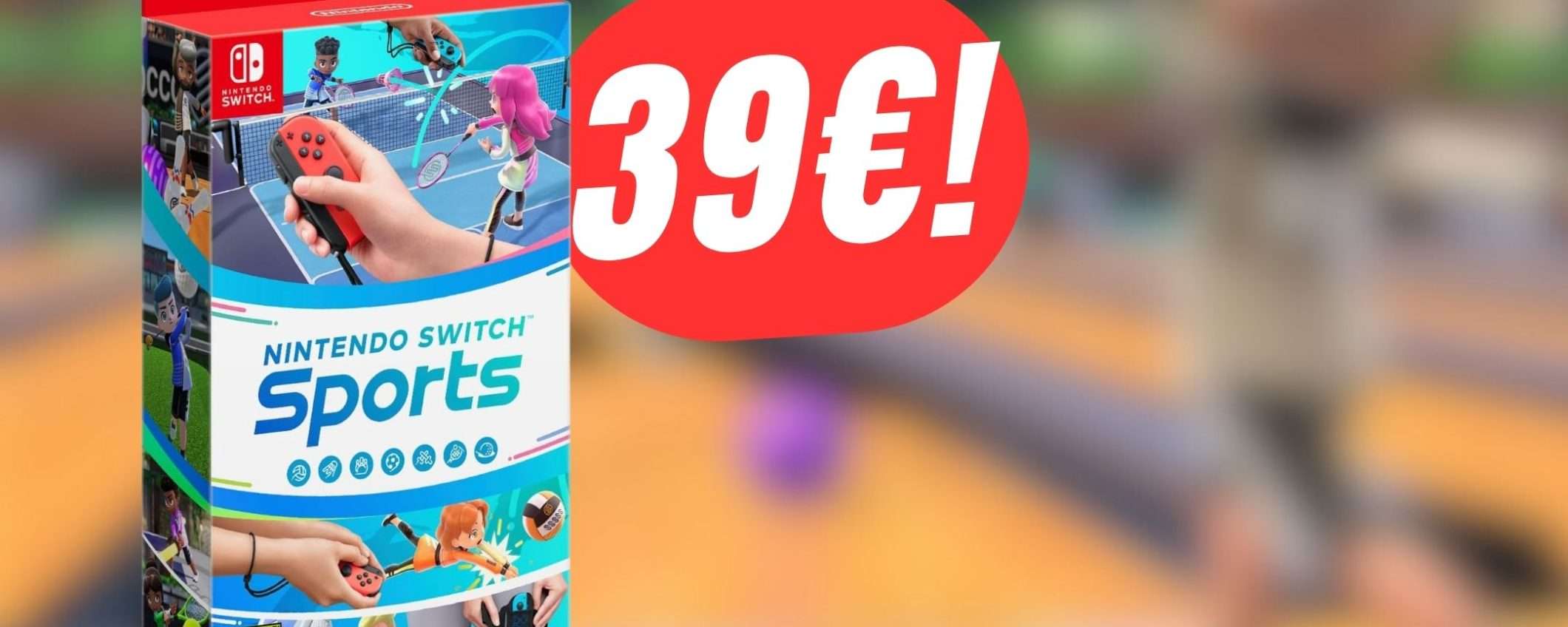 Prova l'ebbrezza di giocare a Tennis in casa con Nintendo Switch Sports!