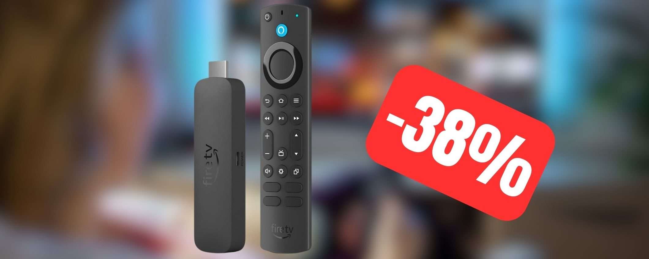 Fire TV Stick 4K Max è in SUPER SCONTO su Amazon (-38%)