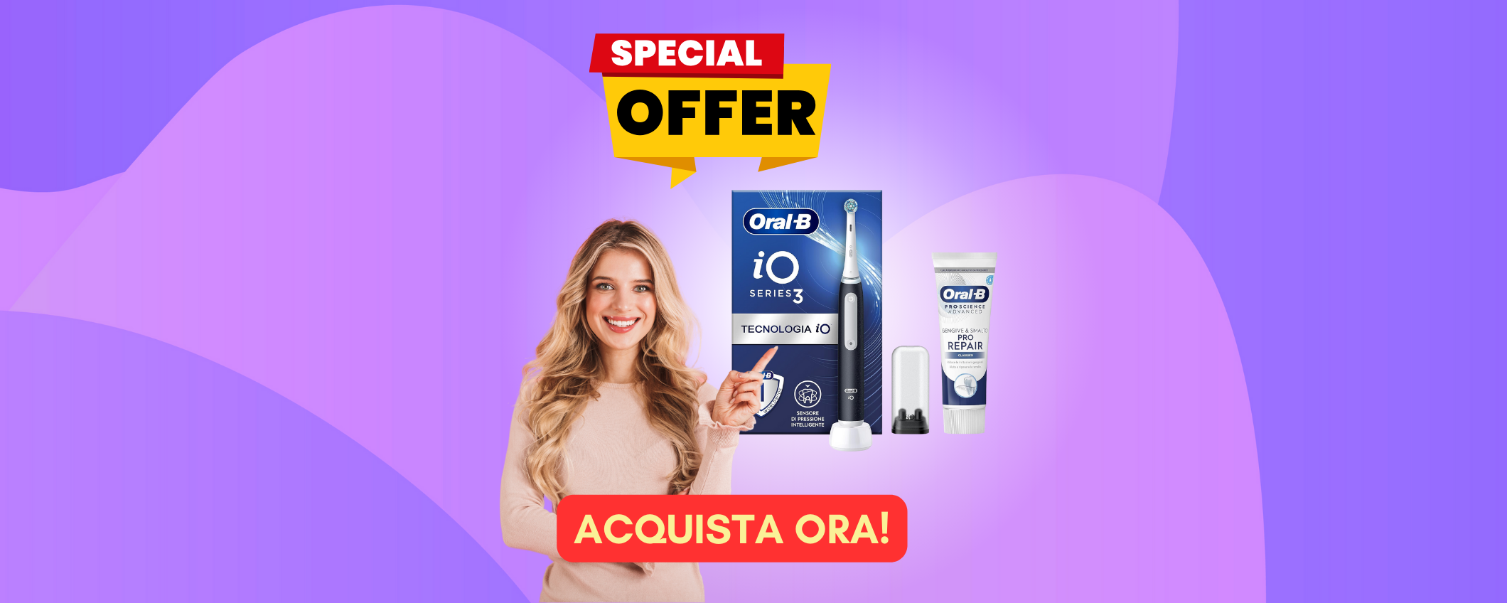 Spazzolino Oral-B iO 3N: sconto SHOCK su Amazon, -30%