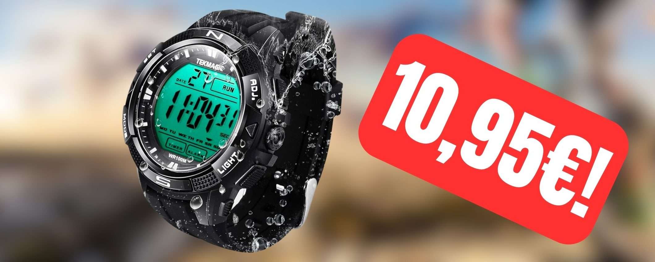 Orologio digitale sportivo a PREZZO STRACCIATO su Amazon