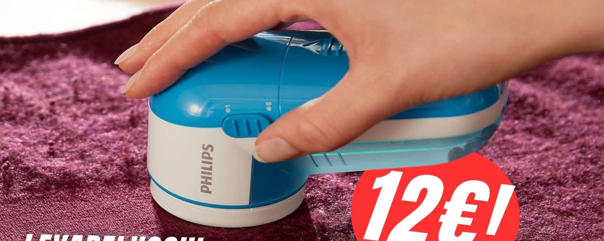 Rendi nuovi i tuoi vecchi vestiti con il Levapelucchi Philips (solo 12€!)