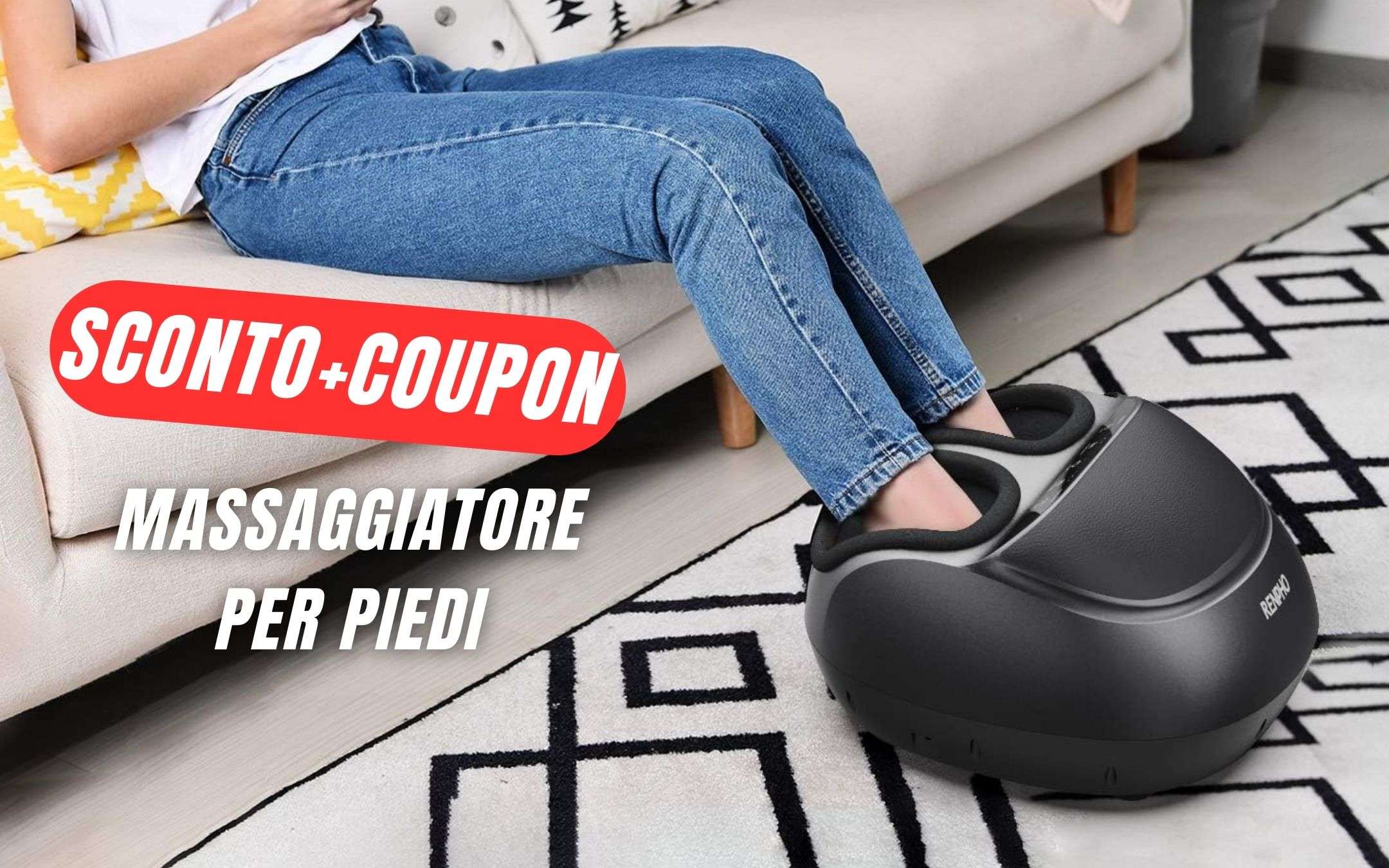 SCONTO+COUPON per il Massaggiatore Plantare: dì addio al dolore!