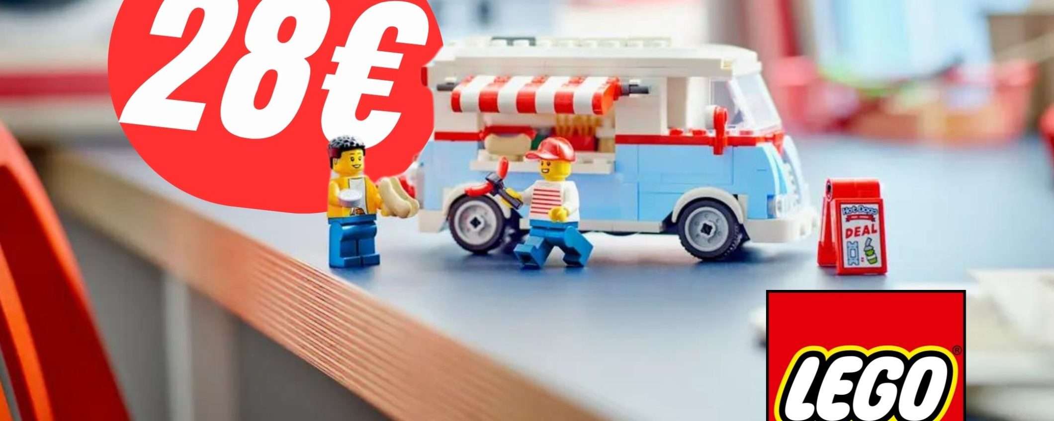 Il fantastico Camioncino LEGO costa solo 28€ grazie al COUPON!