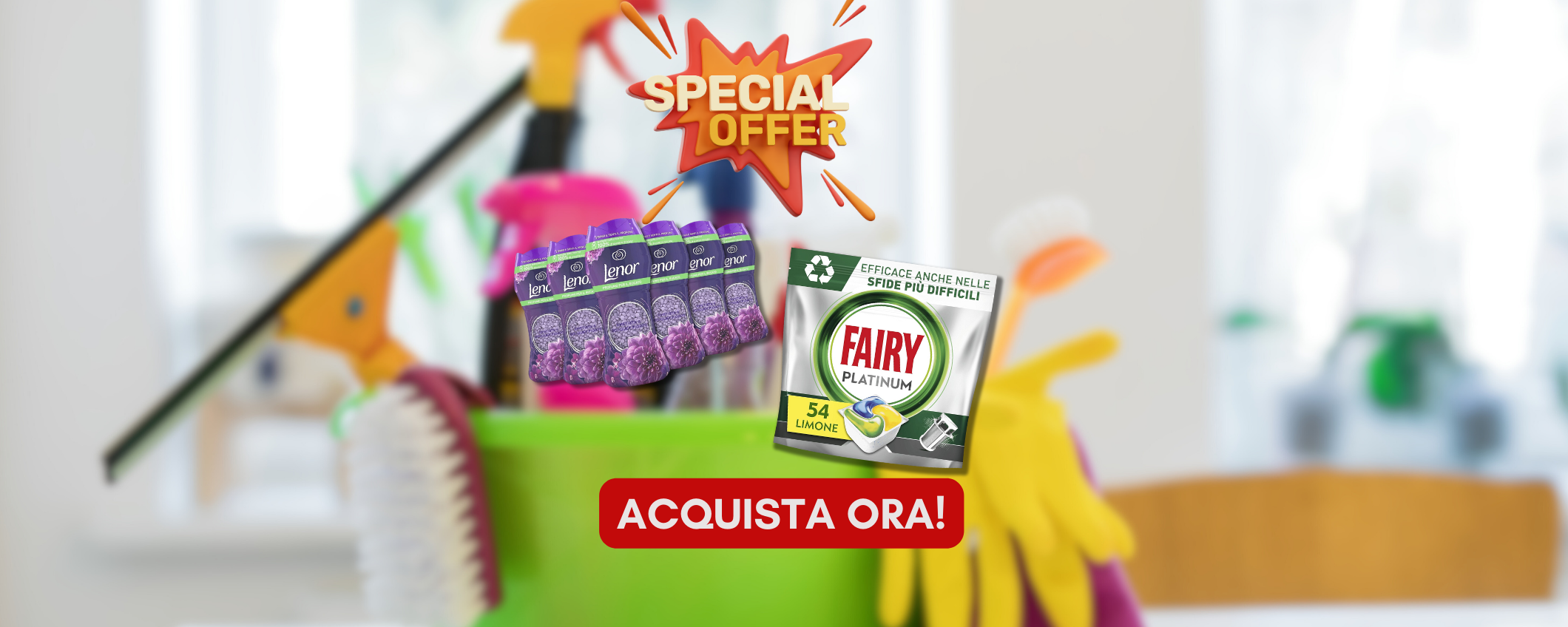 Rubrica del RISPARMIO: Lenor, Swiffer e altro in sconto fino al 41%!