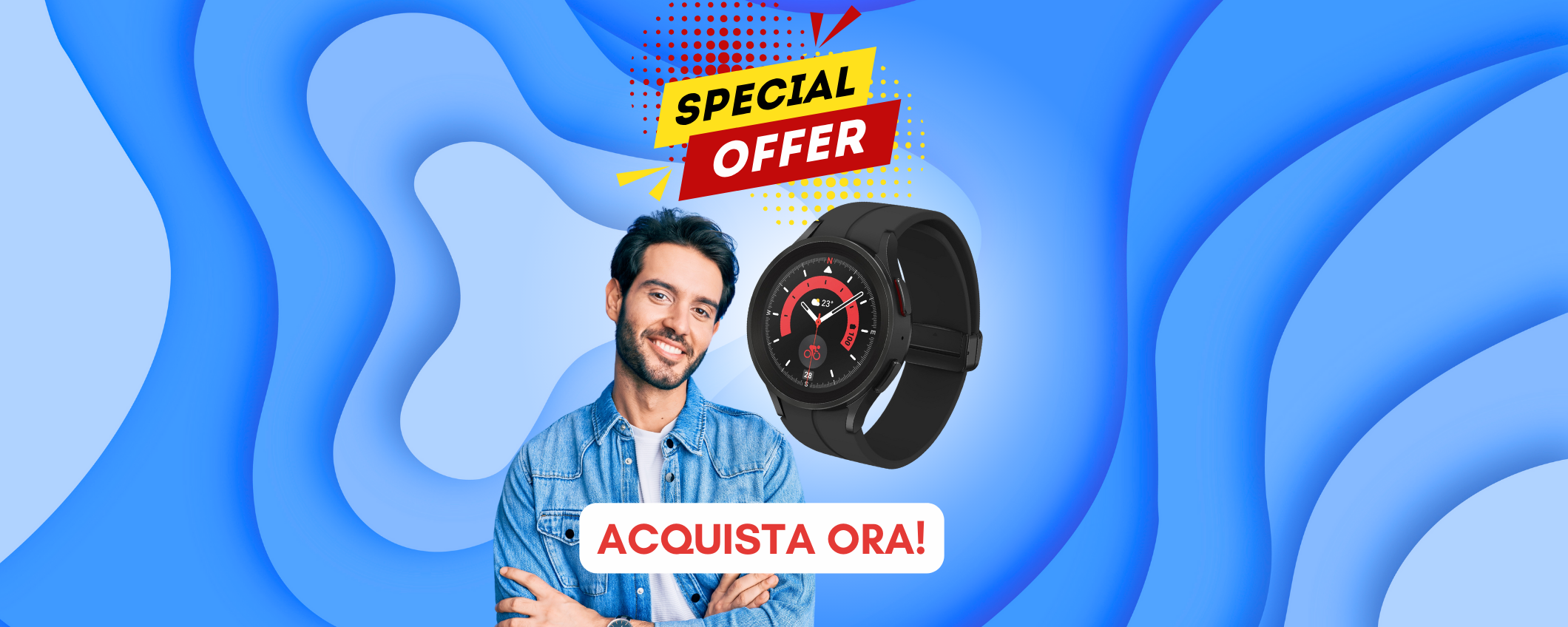 Samsung Galaxy Watch5 Pro: prezzo SHOCK -50%