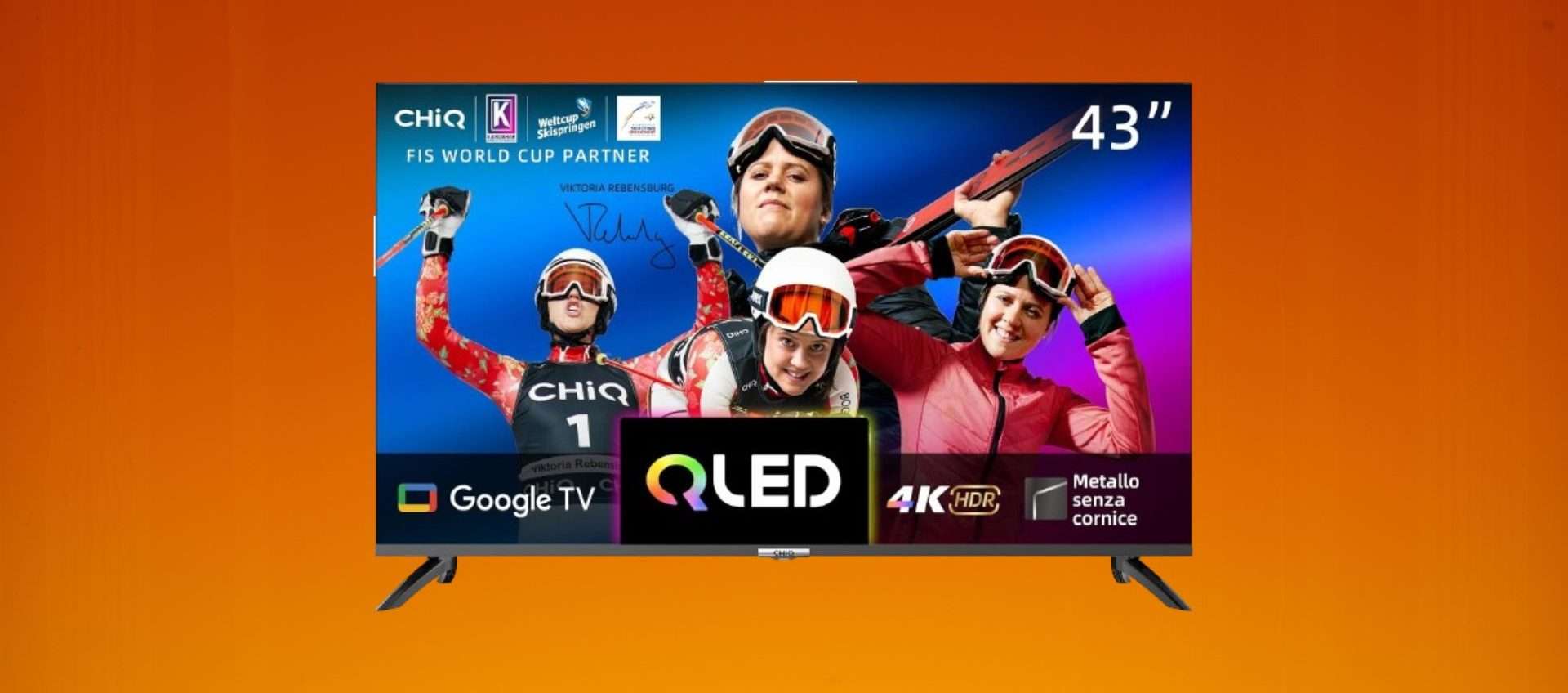 Smart TV QLED 4K da 43