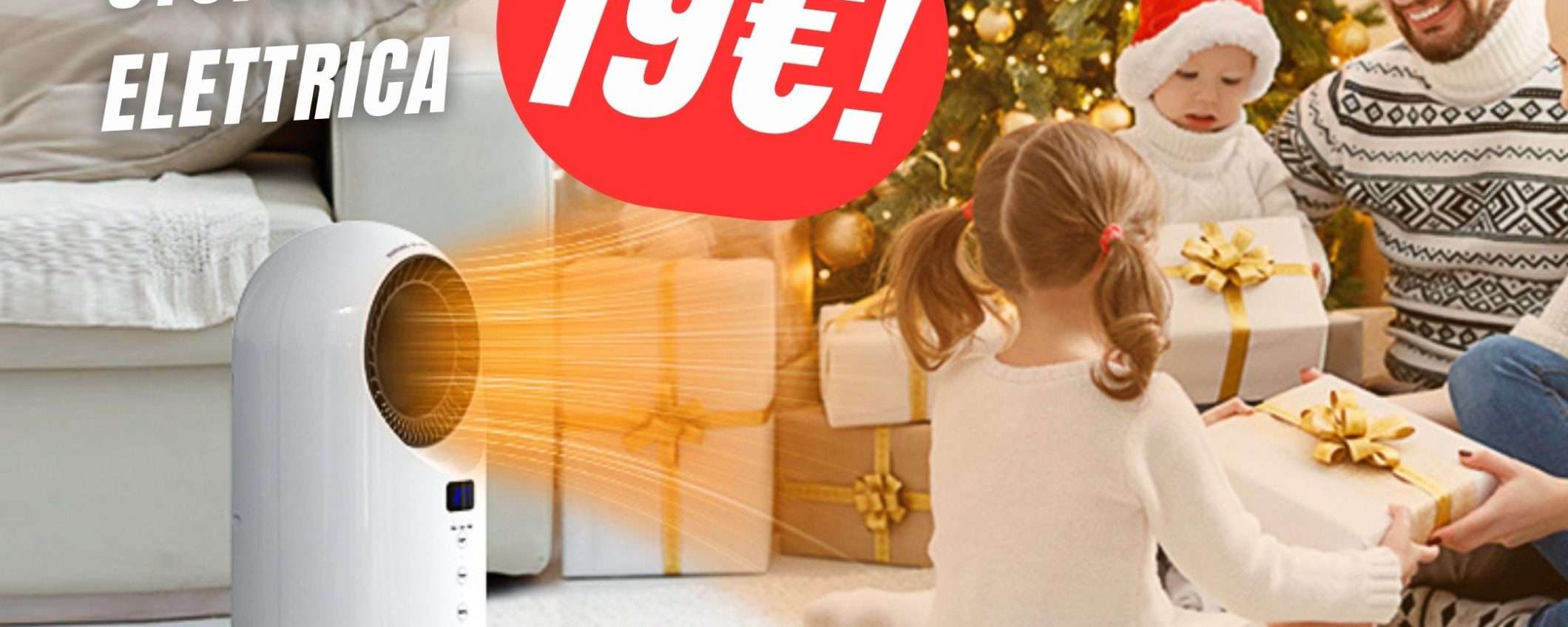 SCONTO+COUPON per questa Stufetta Elettrica!