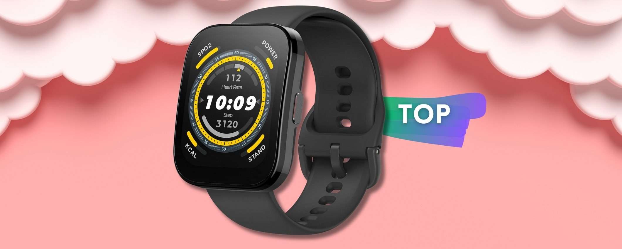 Amazfit Bip 5 con assistente ALEXA e funzioni sport, salute e social