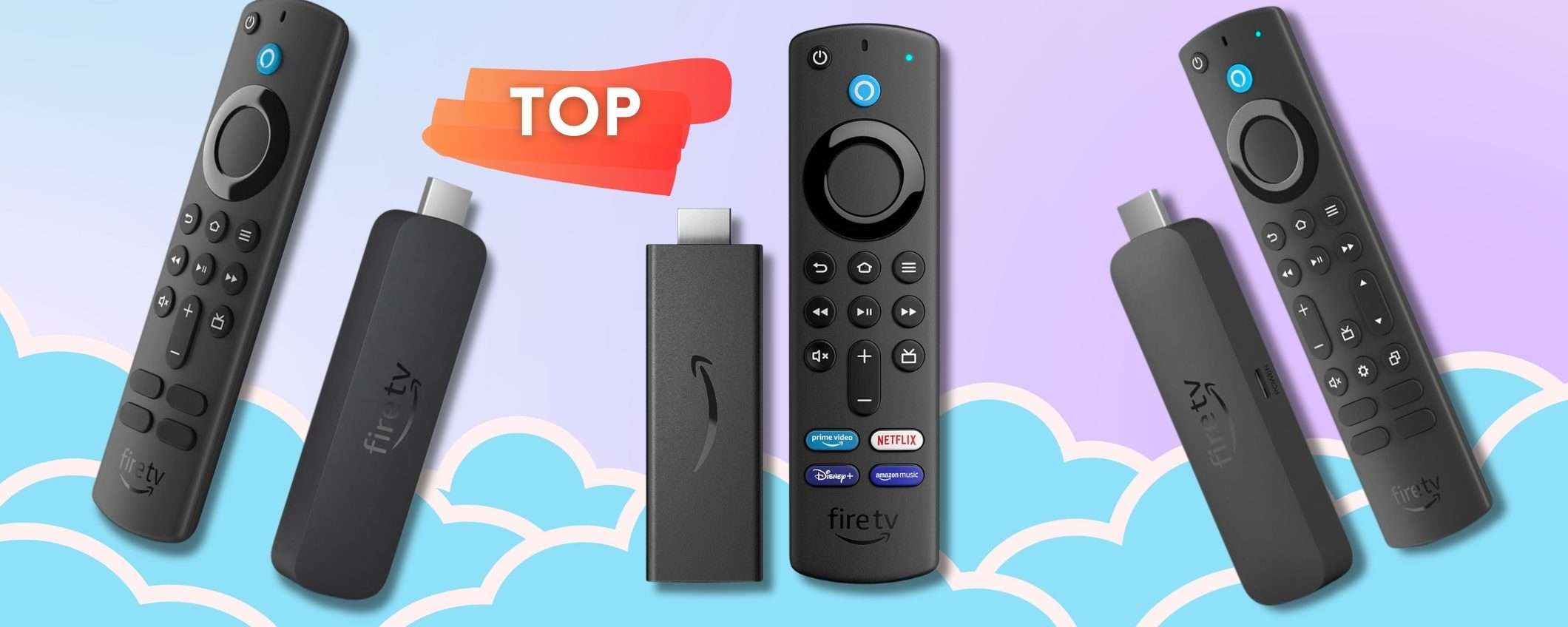 FIRE TV STICK per qualità 4K e modalità ambient: NUOVI modelli scontati