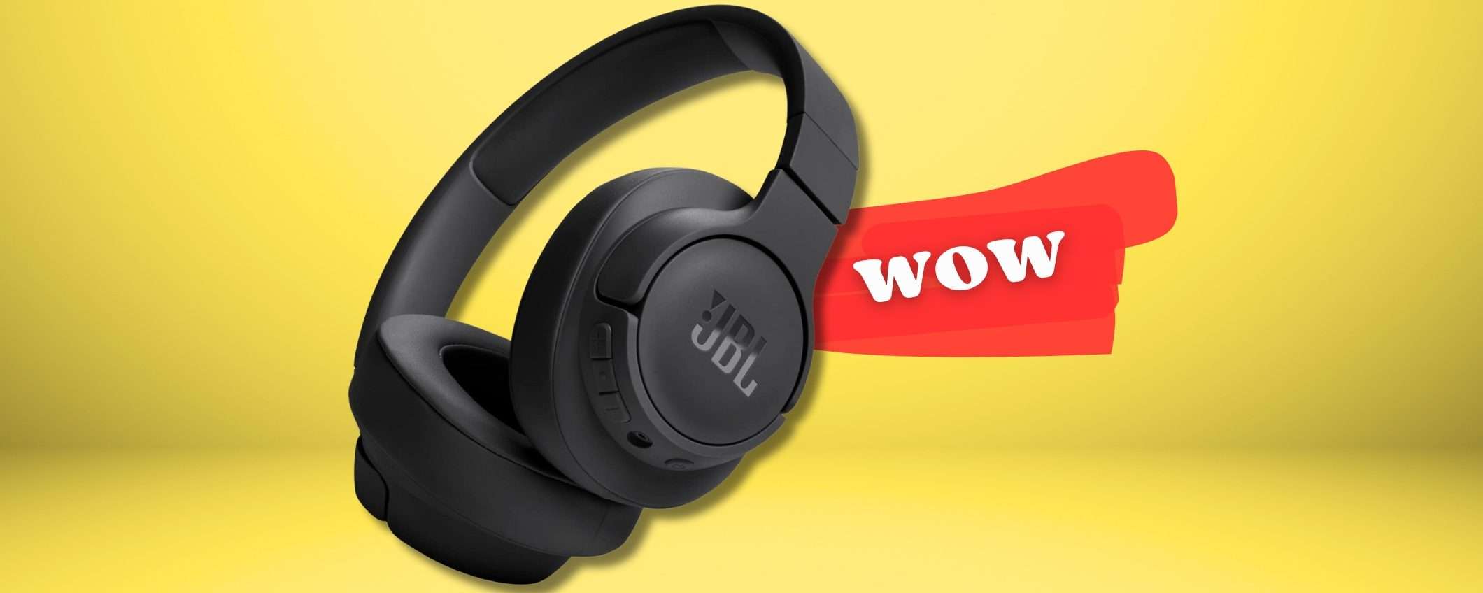 Cuffie Over EAR senza fili, senza difetti: JBL TUNE 720BT acquisto TOP