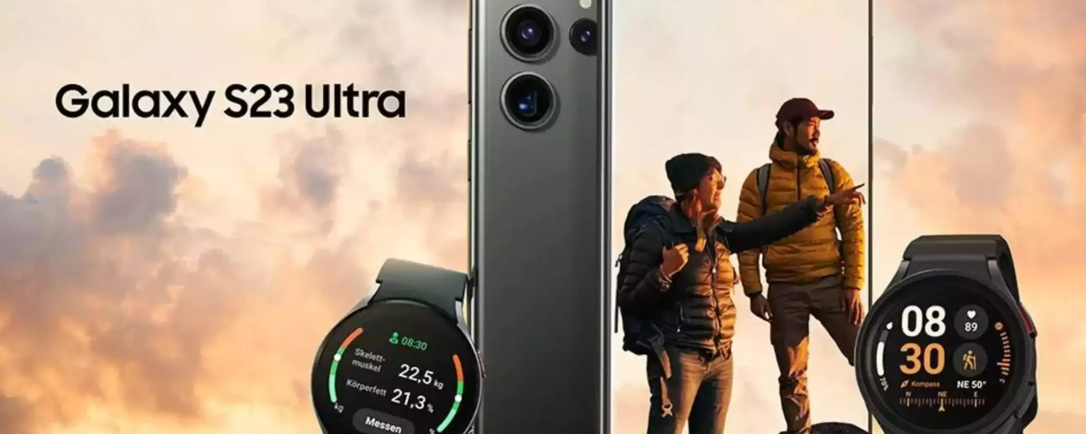 Samsung Galaxy S23 Ultra 5G (1 TB): sconto IMMEDIATO di 550€ su Amazon