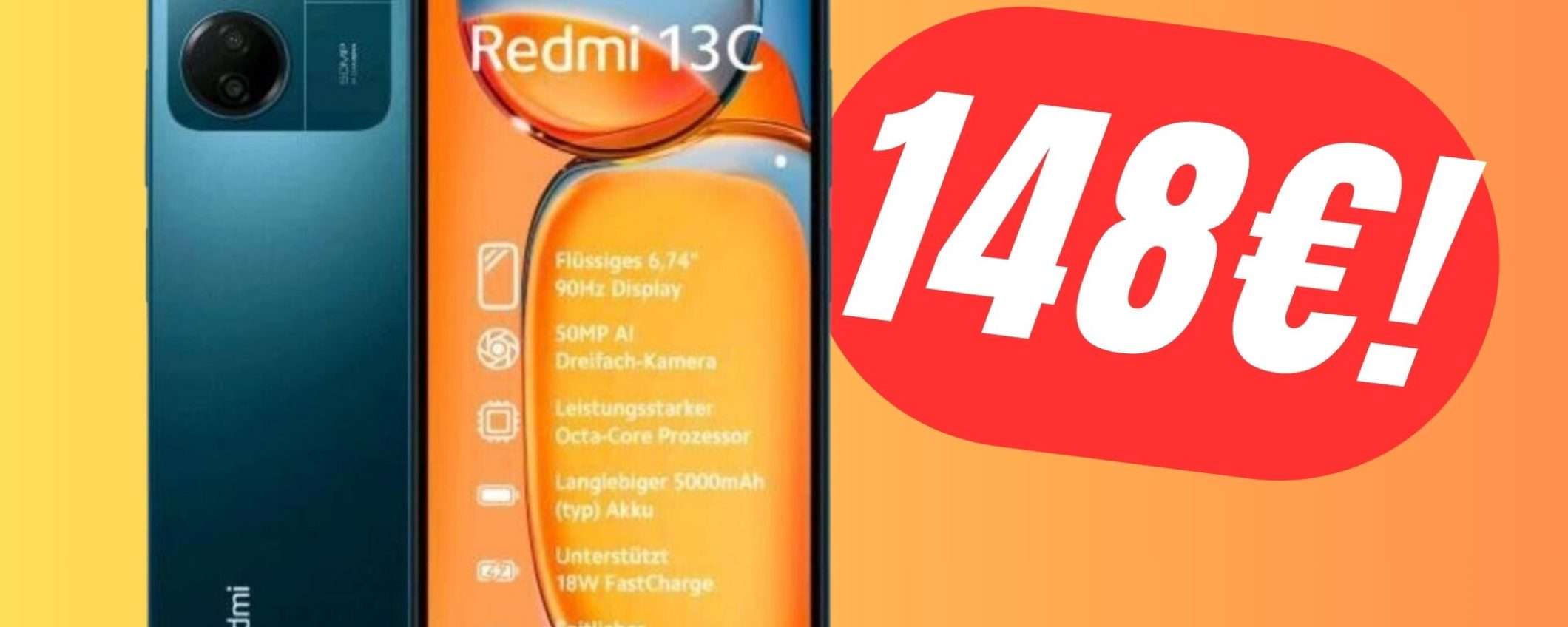 Xiaomi Redmi 13C a questo prezzo è davvero OTTIMO!