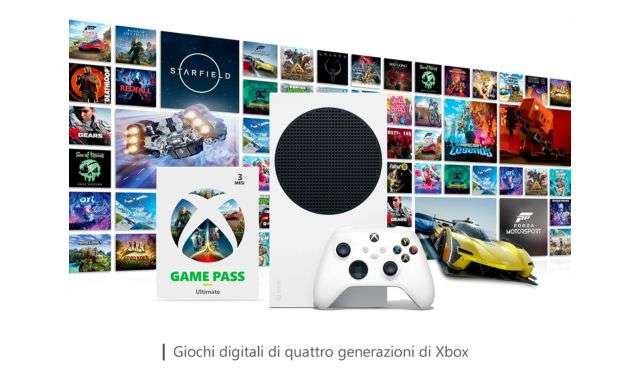 Xbox Series S con Game Pass