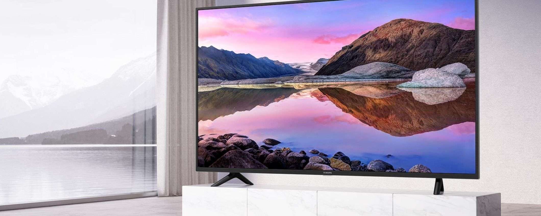 Smart TV 4K di Xiaomi in offerta a 282€ su Amazon: è IMPERDIBILE (anche in 5 rate)