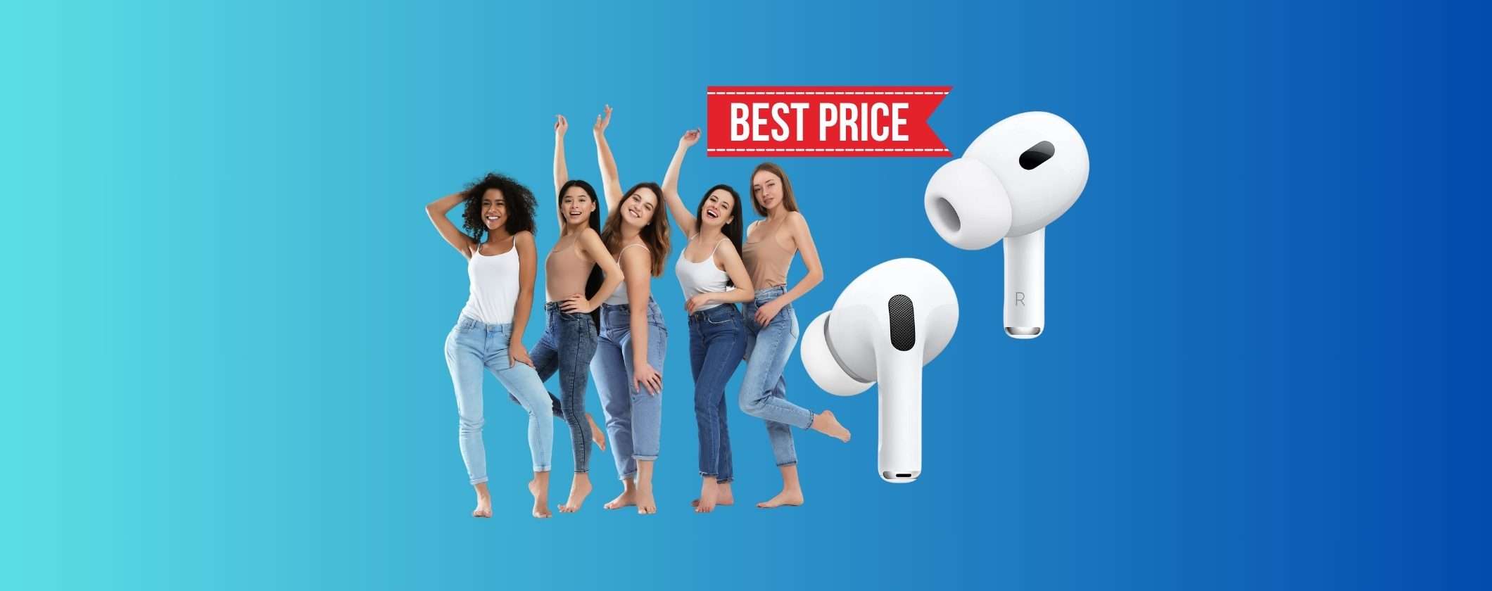 Apple AirPods Pro 2: OTTIMO SCONTO su MediaWorld