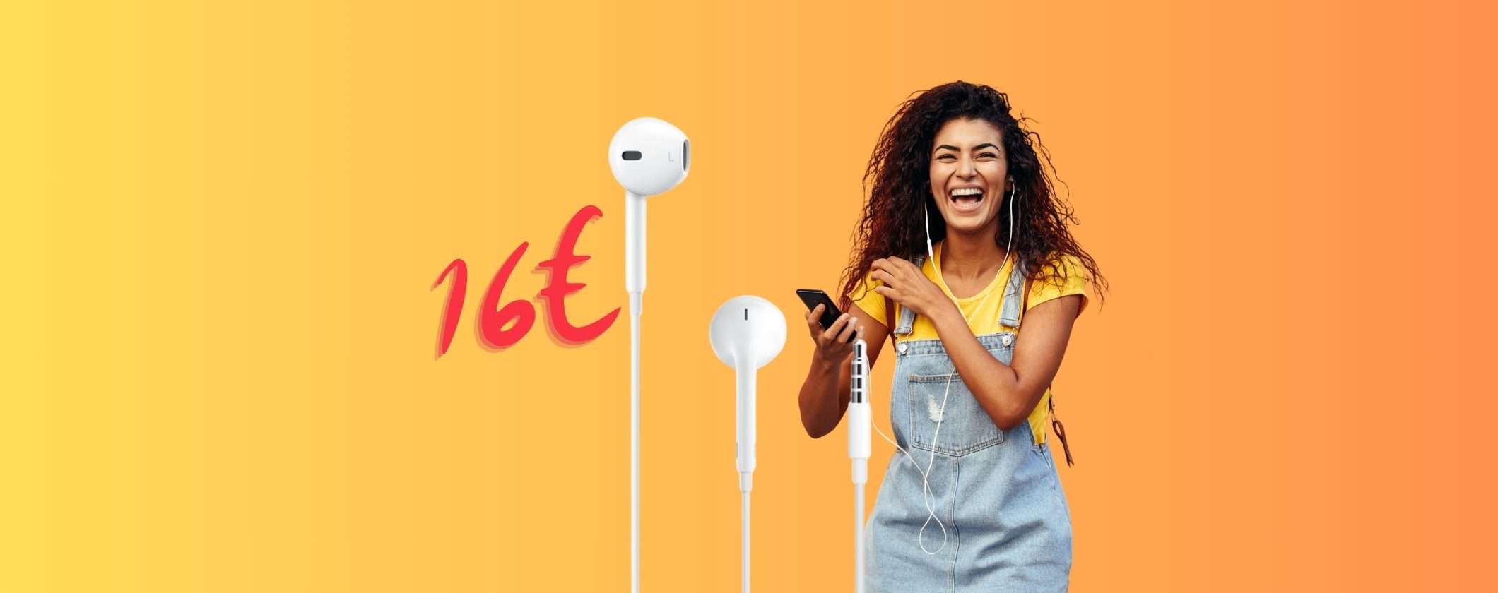 Apple EarPods a soli 16€: ULTIMO GIORNO su Unieuro