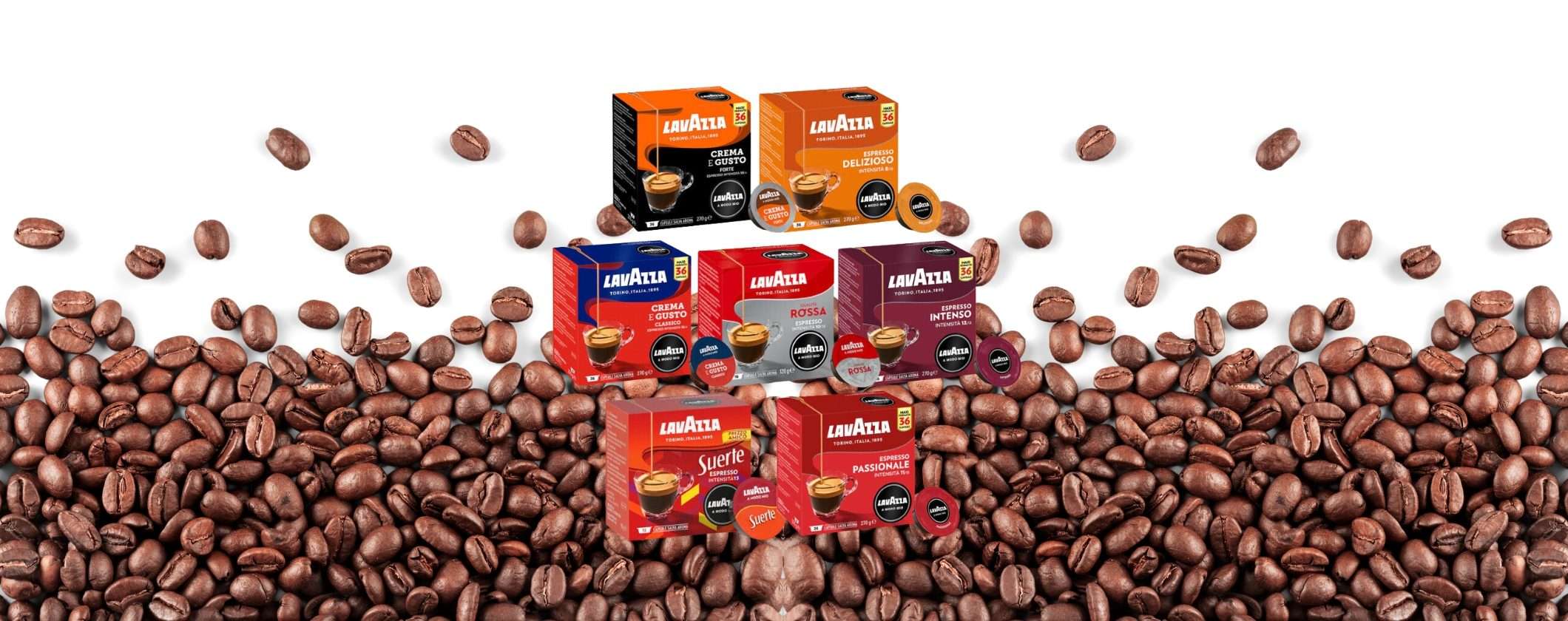 Capsule Caffè Lavazza A Modo Mio ORIGINALI a 0,21€ l'una