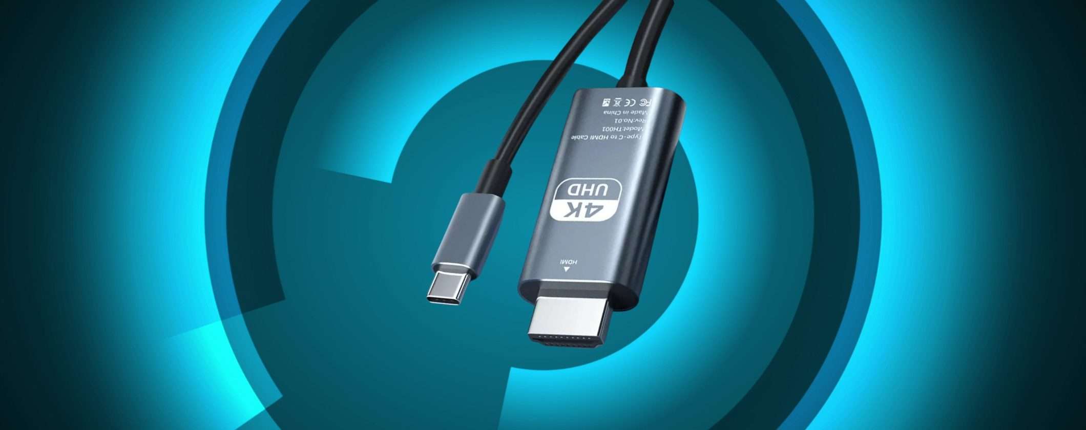 Cavo HDMI-USB C: trasmetti da smartphone a TV anche film