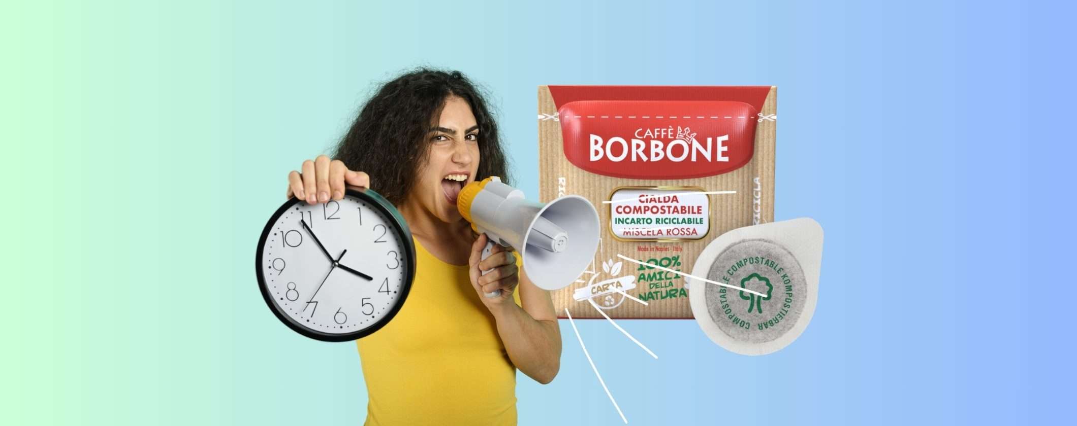 Cialde Caffè Borbone: il pacco da 600 oggi a soli 78€