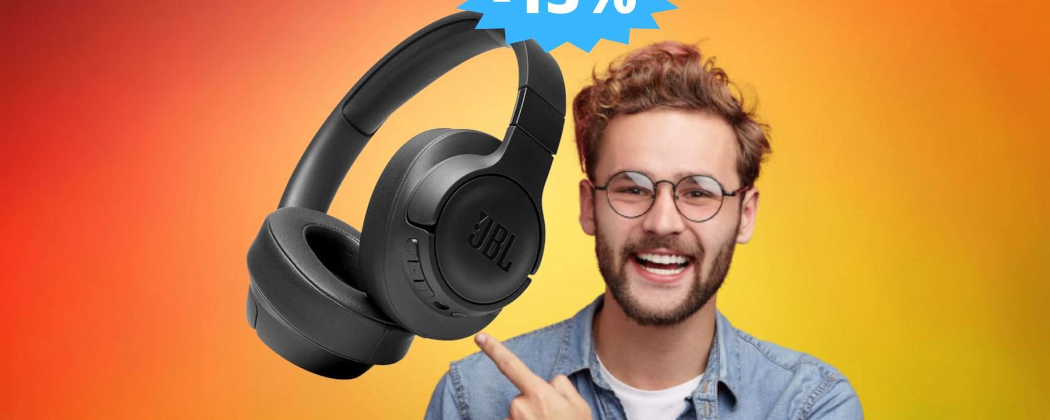 Cuffie JBL TUNE 760NC: sconto irresistibile del 13% su Amazon