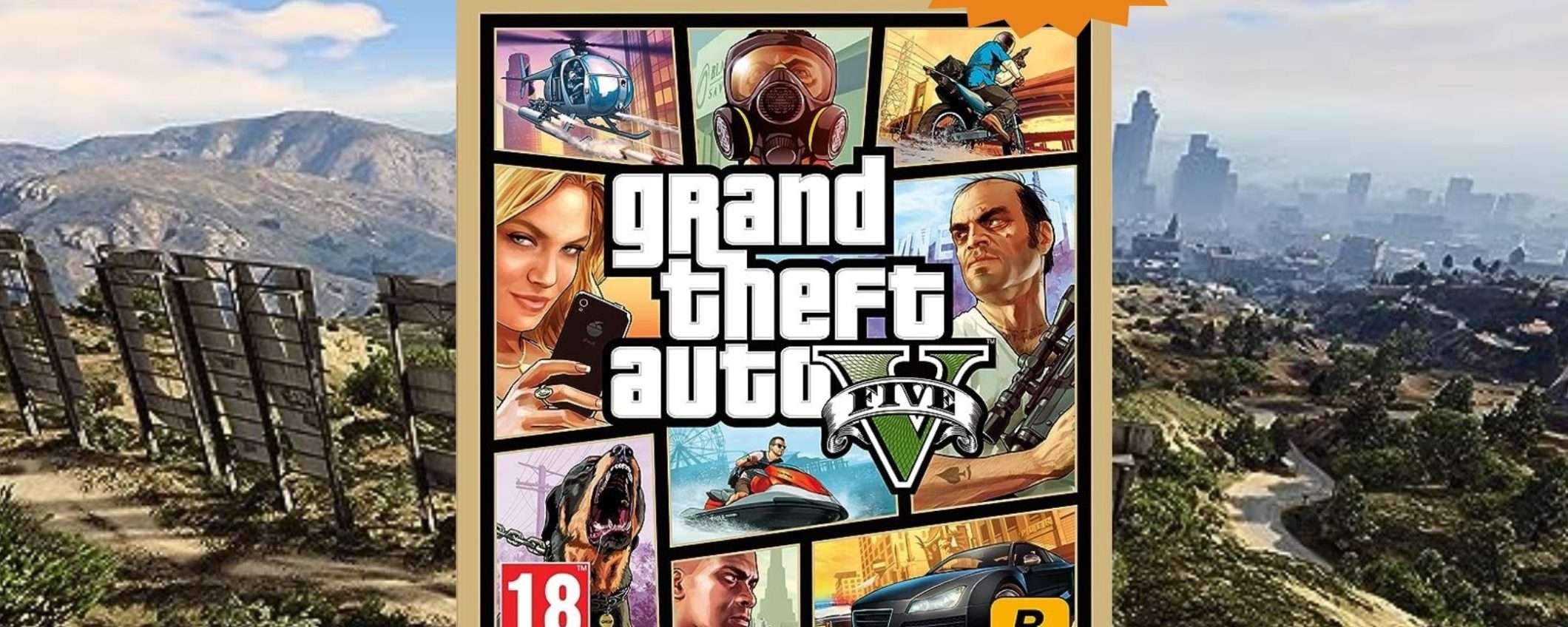 GTAV per PS5: un AFFARE da sogno su Amazon (-40%)