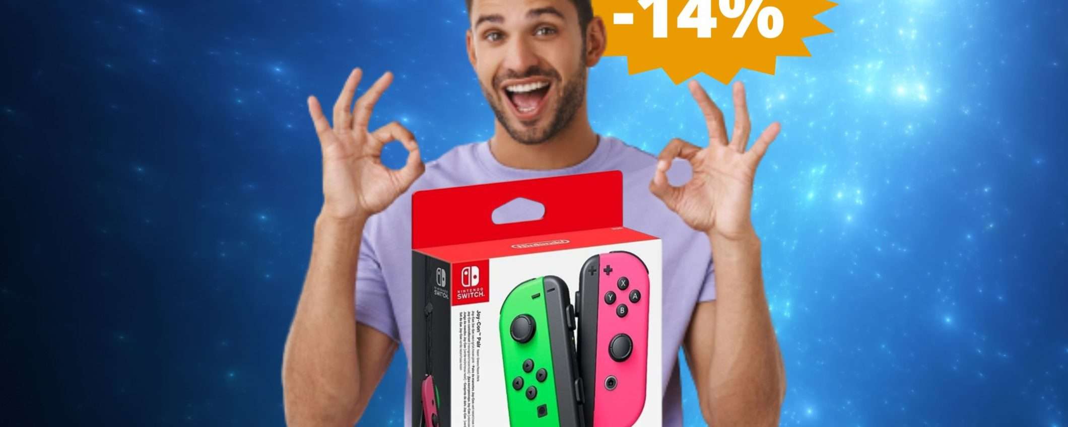 Joy-Con Nintendo Switch: IMPERDIBILI a questo prezzo (-14%)