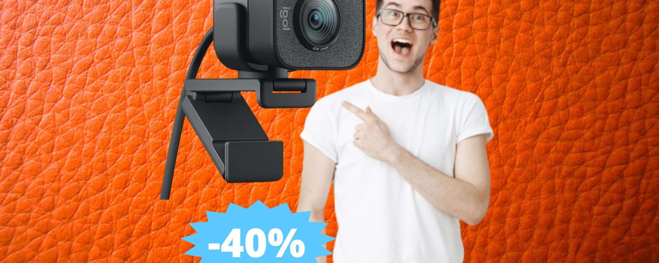 Logitech StreamCam: AFFARE incredibile su Amazon (-40%)