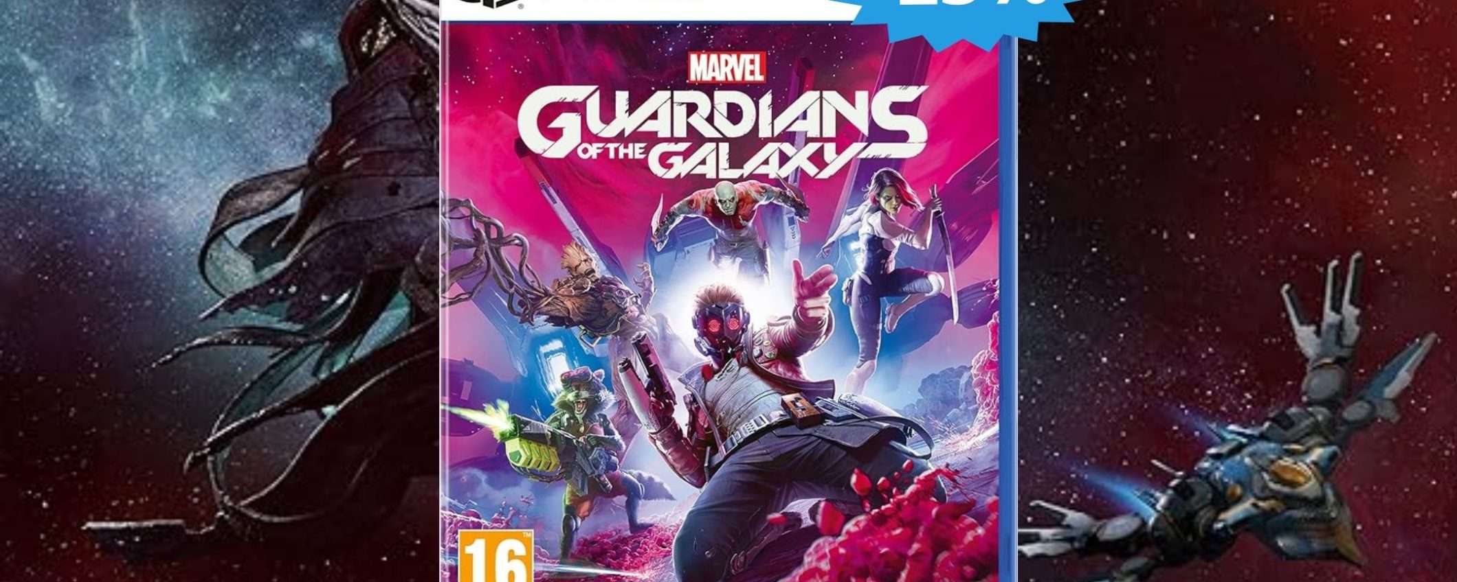 Marvel's Guardians of the Galaxy: SUPER sconto del 23% su Amazon