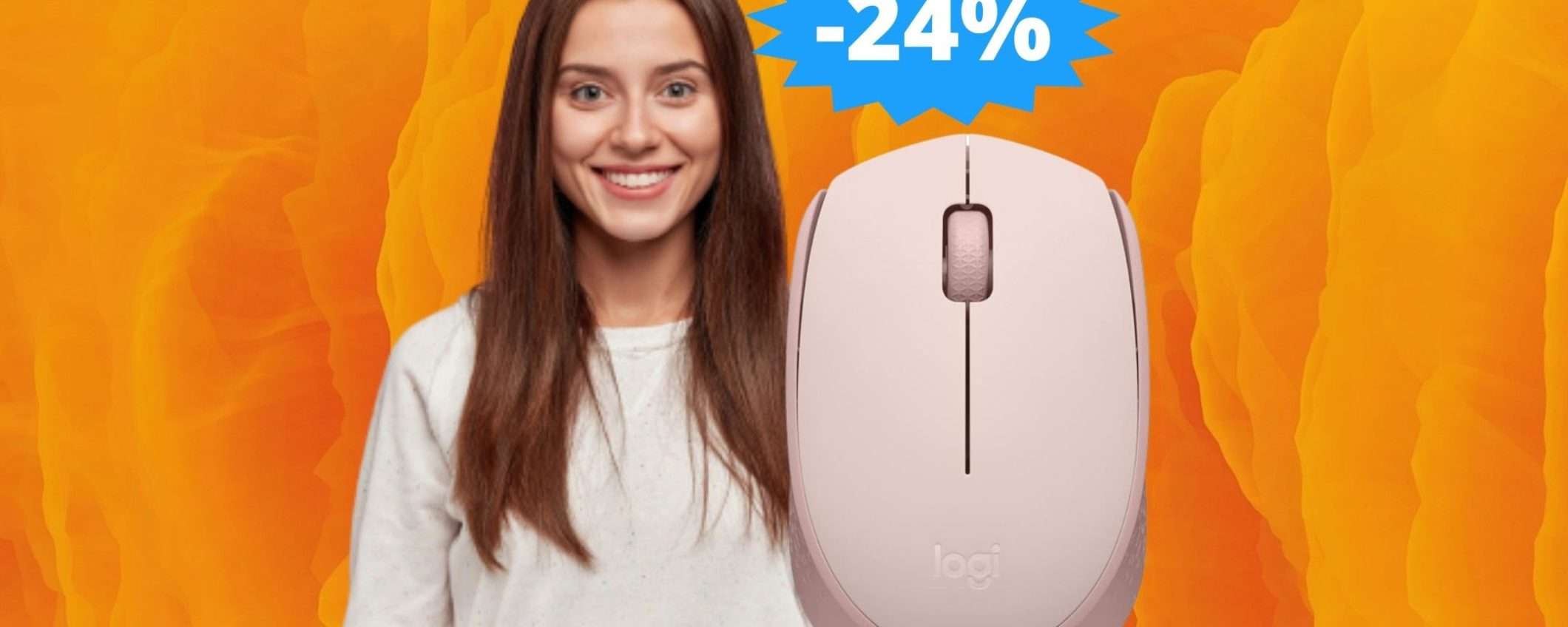 Mouse Logitech M171: SUPER sconto del 24% su Amazon