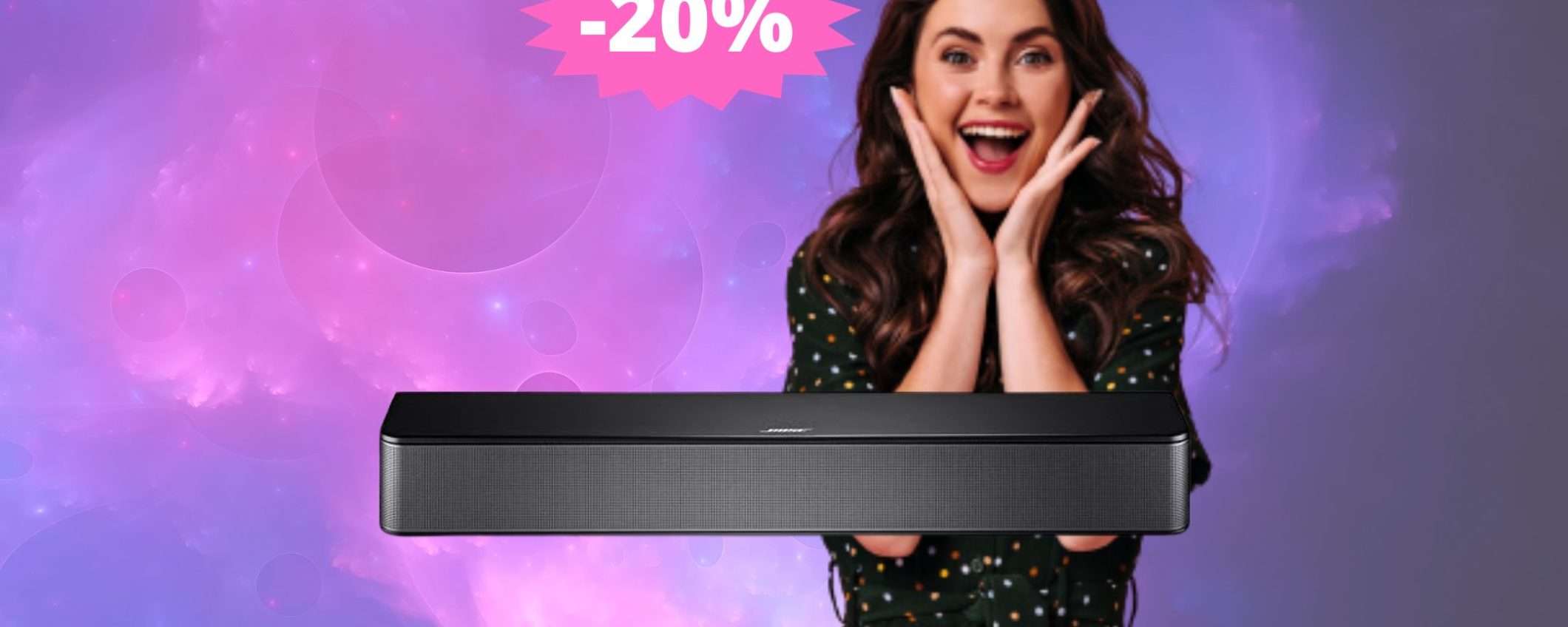 Soundbar Bose Solo Serie II: un AFFARE da non perdere (-20%)