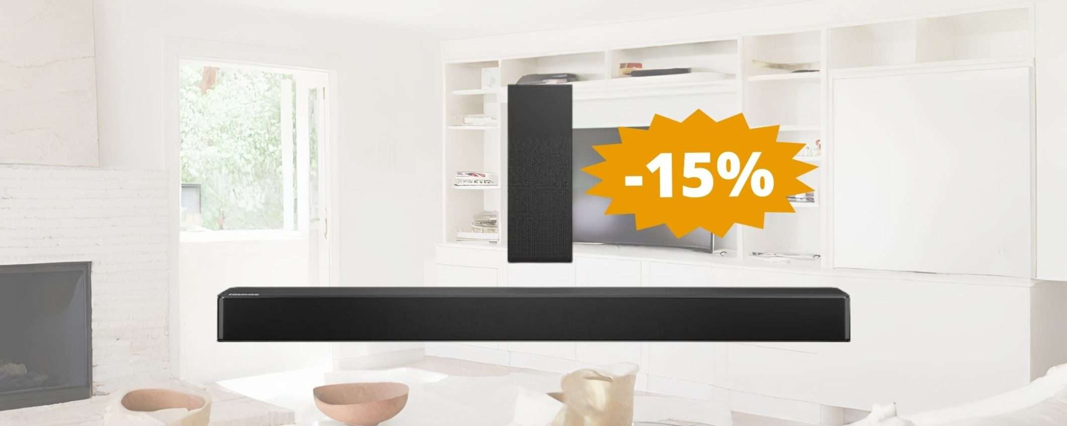 Soundbar Hisense HS2100: l'esperienza sonora DEFINITIVA (-15%)