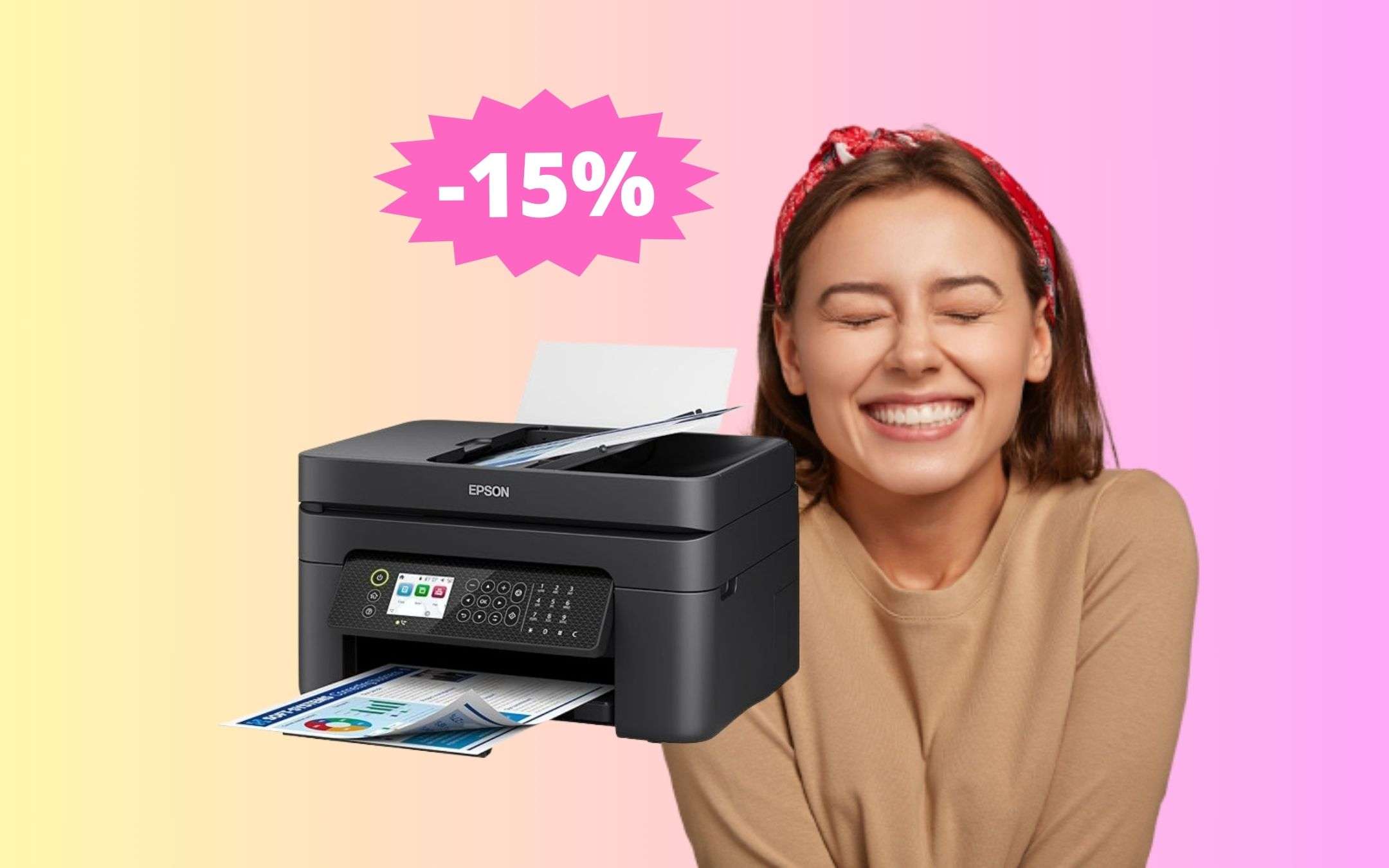 Stampante Multifunzione Epson: a 49€ è l'affare di