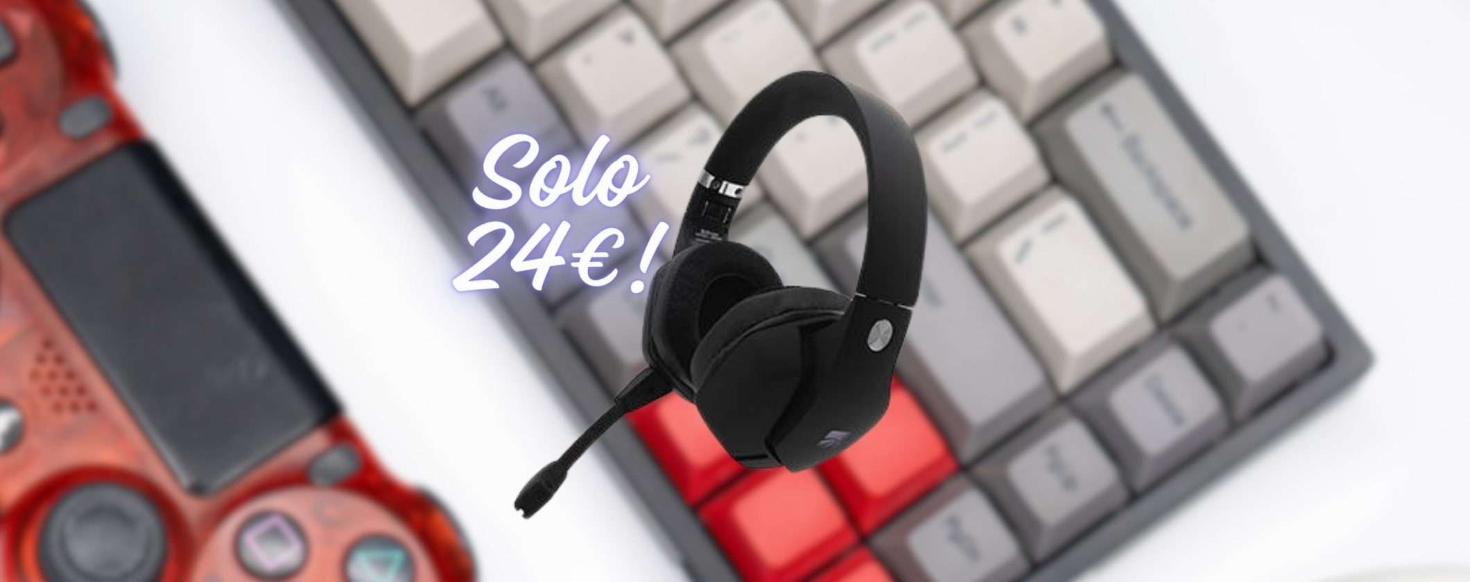 Cuffie Gaming Wireless a soli 24€: scopri questo PRODIGIO