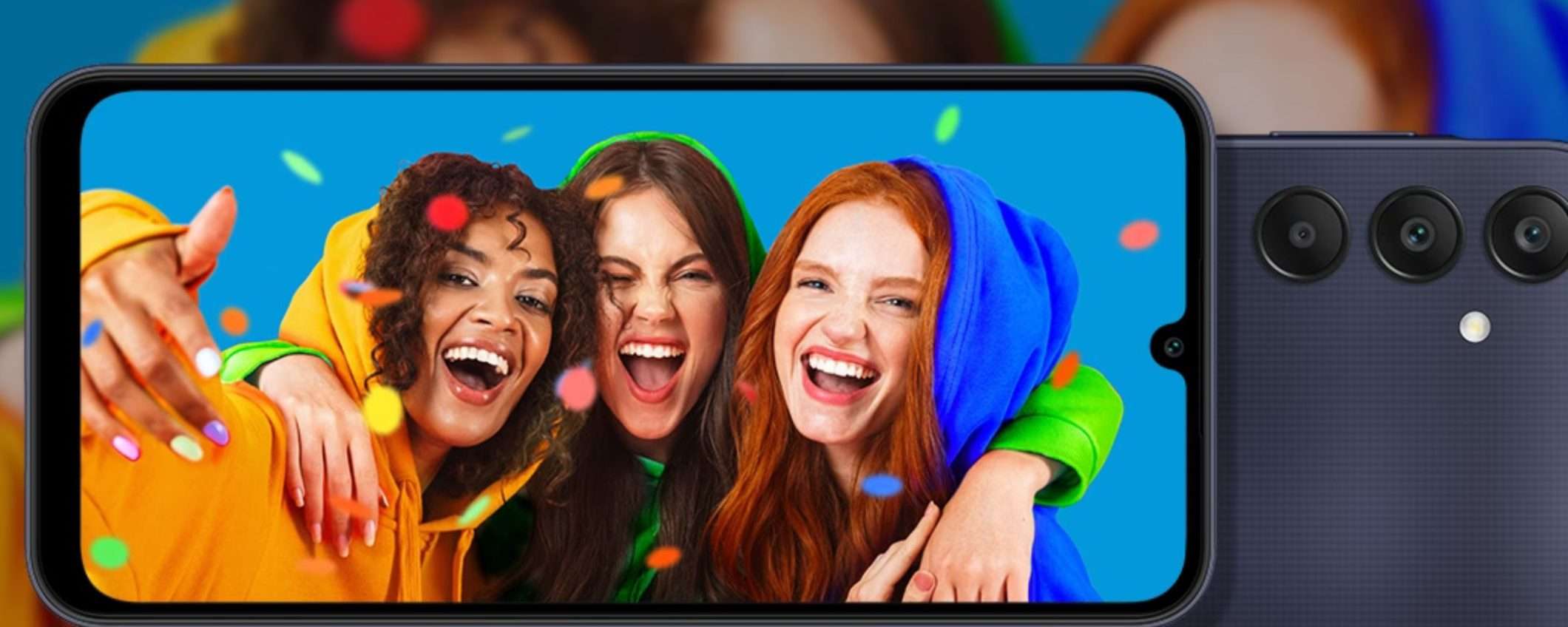 Display BRILLANTE, mega BATTERIA e cam 50MP: Samsung Galaxy A25 a 280€