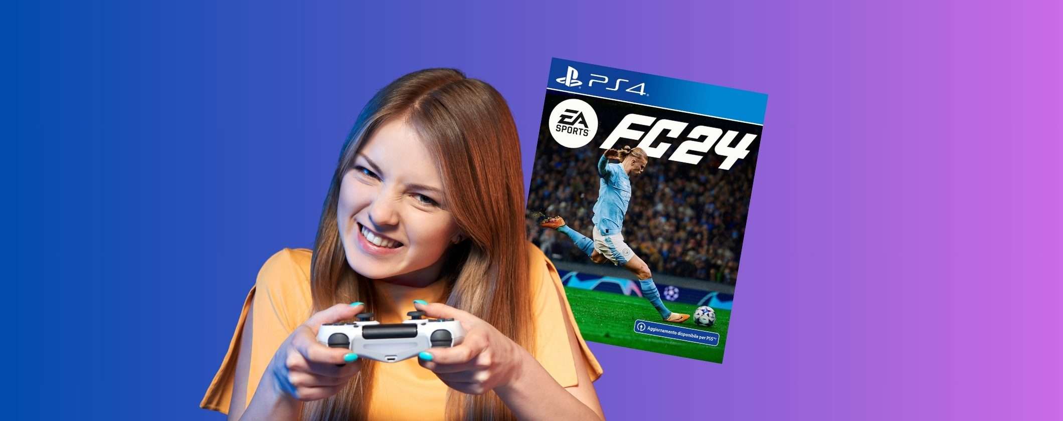 FC 24 per PS4 al 43% di SCONTO su Unieuro