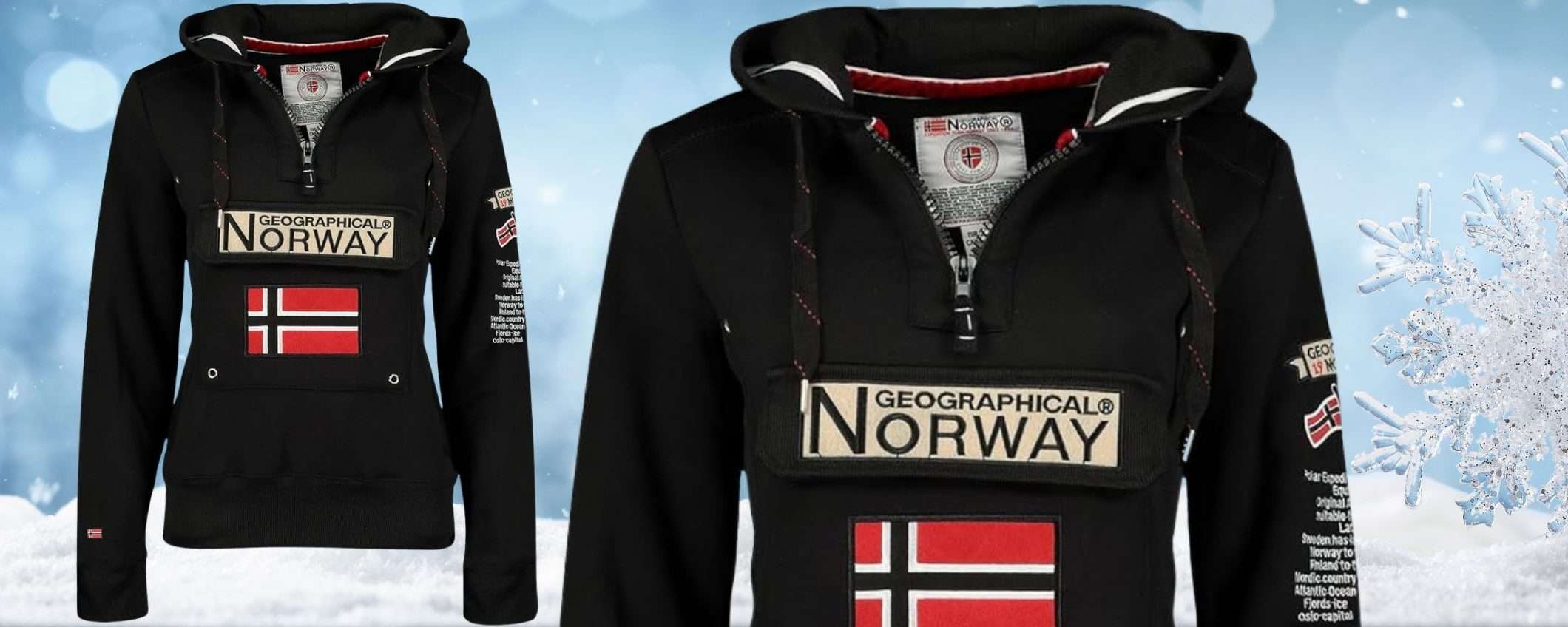 Felpa Geographical Norway a 33€ su Amazon: CALDISSIMA e scontatissima