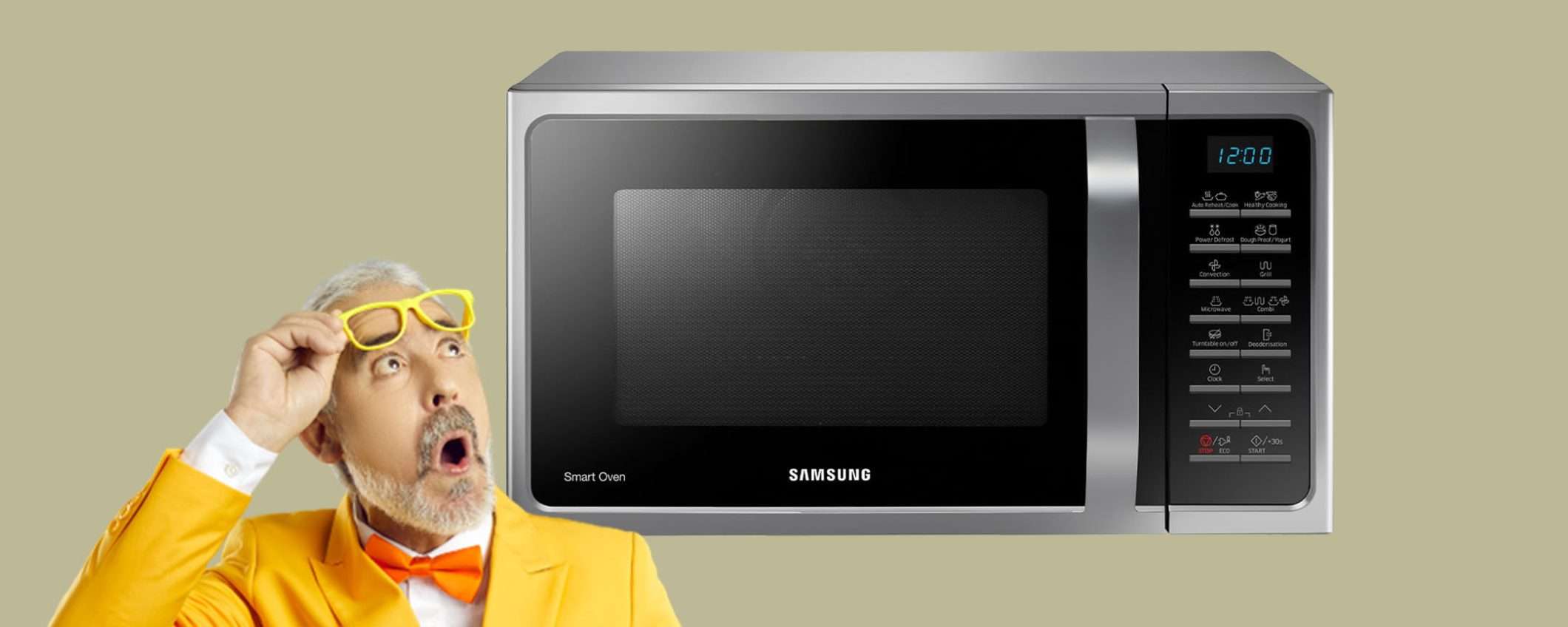 Forno a microonde Samsung con Grill in sconto WOW su Amazon