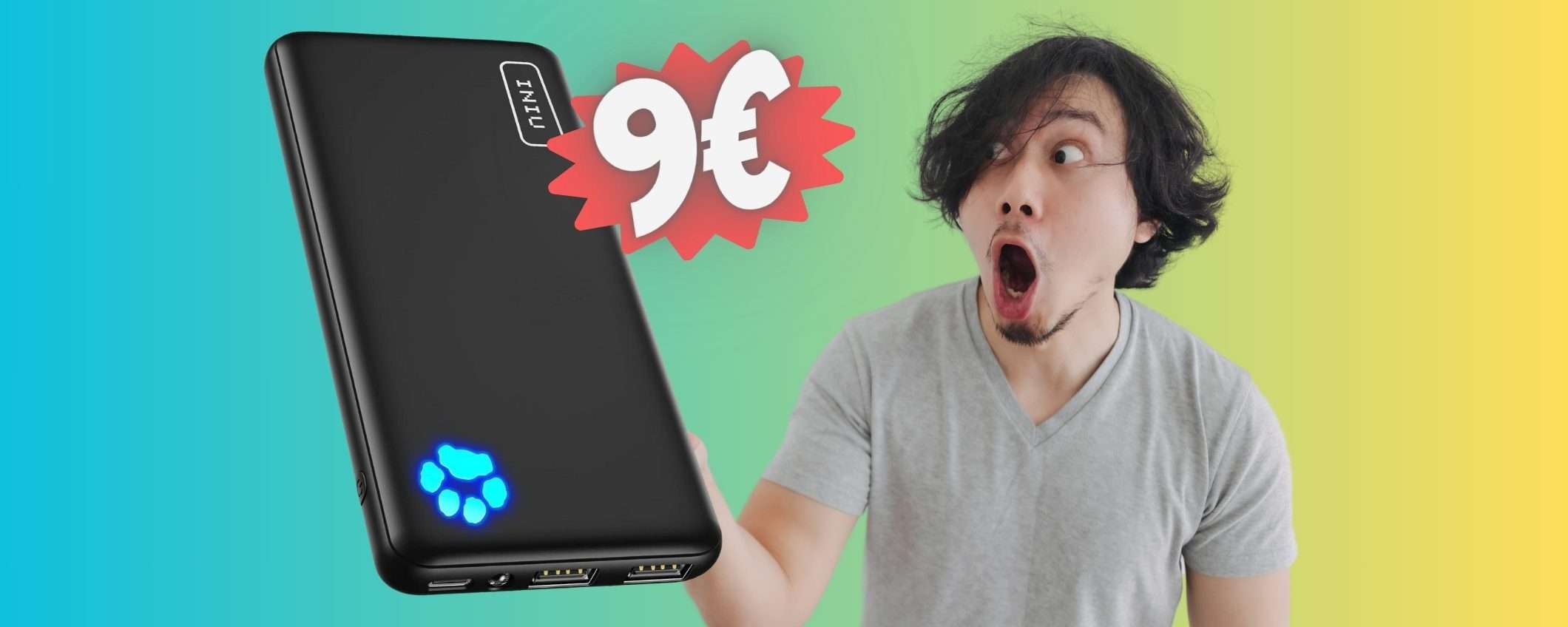 MAXI SCONTO del 55% per questo Power Bank spettacolare, solo 9€