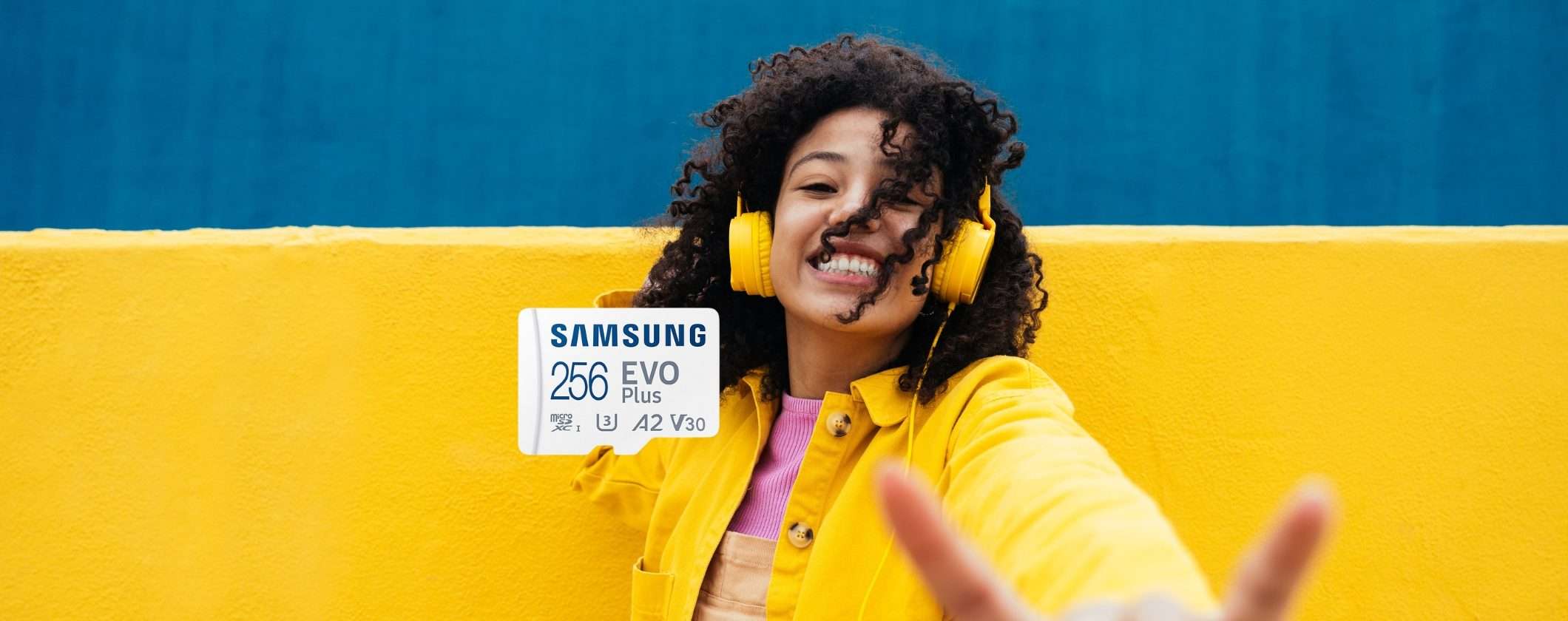 MicroSD Samsung EVO Plus 256GB a soli 20€ su Unieuro