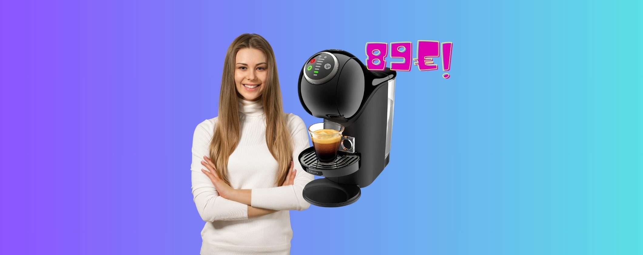 MIRACOLO Macchina Caffè Krups Nescafé Dolce Gusto: solo 89€