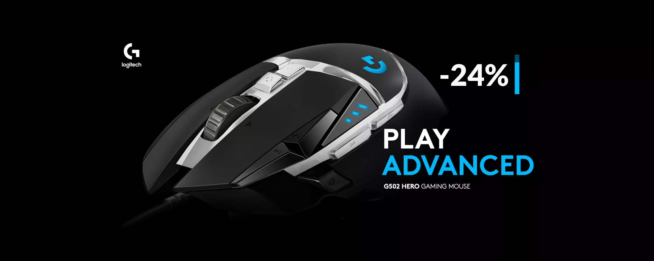 Mouse Logitech con peso regolabile: precisione ASSOLUTA (68€)